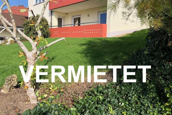 VERMIETET i. 2019 - 4 km bis Eggingen, in ruhiger ländlicher, sonniger Lage, in gepflegtem EFH, 2-Zi-ELW