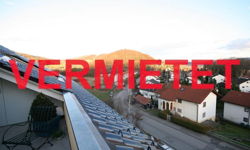 VERMIETET i. 2022 - Attraktive 3 ½-Zi-Galerie-Whg, Tiengen beste Lage, Lift, EBK, Dachbalkon + Blk., Komft.-Bad, sep. Dusche, Bidet