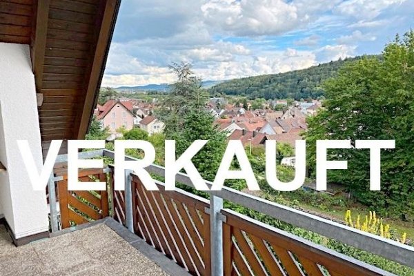 VERKAUFT i. 2020 - 5 ½-Zi-Mais.-ETW, unmittelbar am Stadtkern, Südblk., 50 m fussläufig zur Innenaltstadt, Nähe Bahnhof / Einkauf / Bus / Schulen