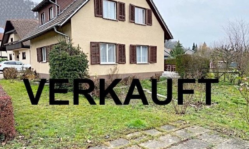 VERKAUFT i. 2021 - Freist. EFH, Garage, gr. Sonnenterrassen, 2 Bäder, Warmluftkachelofen, Gas-ZH, keine Käufermaklerprovision