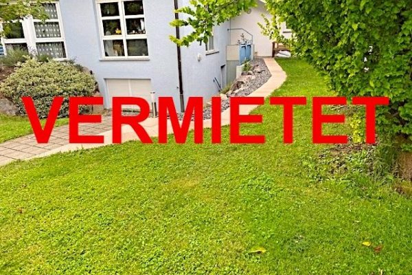 VERMIETET i. 2022 - sep. zugängliche 1-Zi-ELW, gr. Terrasse im Grünen, EBK, Fussbodenheizung, in bevorzugtem Einfamilienhaus-Umfeld, Nähe Tennisplatz / Schwimmbad, Radfahrwege an der Wutach