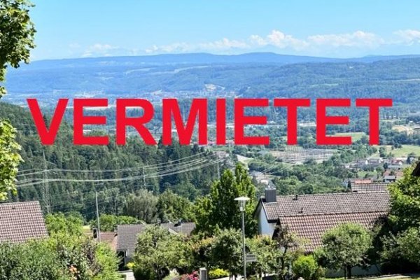 VERMIETET i. 2024 - sep. zugängliches Haus im Haus, Terrasse + Balkon, Blick, ca. 106 m² Wohnfl., EBK, Carport + Stpl.