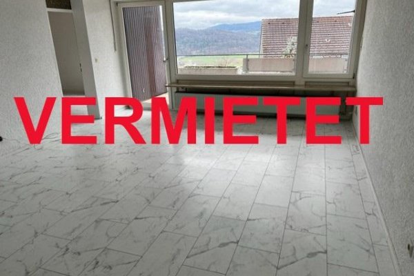 VERMIETET i. 2023 - 4 1/2-Zi-W. WT-Haspel, Sackgasse, Rheinblick, Südblk. + Terrasse-Grst., Garage