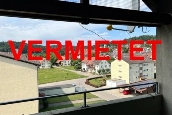 VERMIETET i. 2023 - 2 1/2-Zi-Whg, oberste Etage, Balkon, überdacht