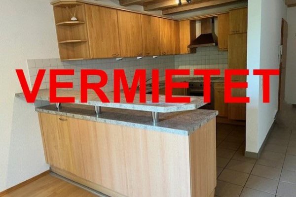 VERMIETET i. 2025 - 3-Zi-Whg, EBK, Parkett, Südbalkon, Rheinblick, Wärmepumpe, ebenerdiger Zugang, Garage, Waldshut-Haspel