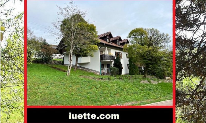 In einer kleinen gepflegten Wohnanlage mit nur 3 Parteien erwartet Sie diese grosszügige Wohnung mit ca. 110 m² Wohnfl., Schwedenofen, Erker, Balkon, Blick, Garage, Schopf