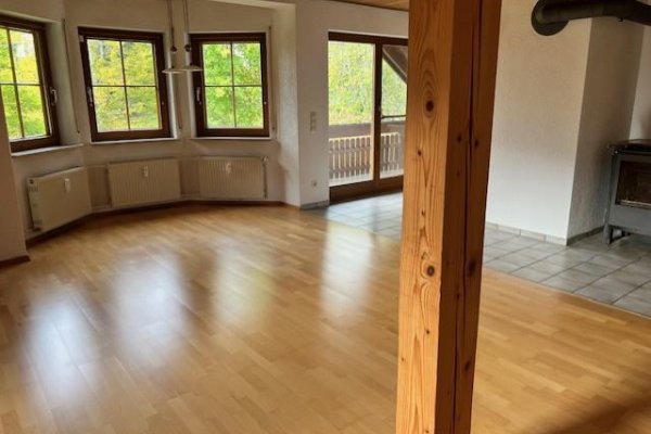 Wohnzimmer mit Erker