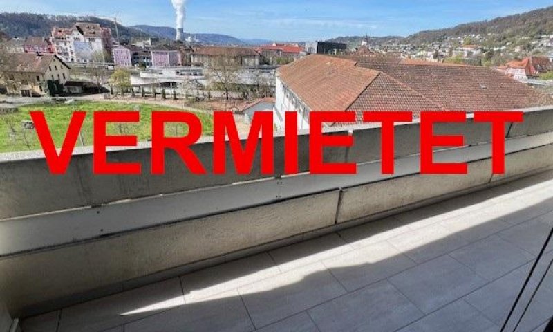 VERMIETET i. 2024 - 3-Zi-Whg, Südbalkon, schöner Blick, EBK, helles Bad, Fenster erneuert, grosser Keller, Allgemeintrockenraum, Allgemeinfahrradraum, grosse Garage, zentrumsnahe Lage, Nähe Bushaltestelle, 10 Min. in Kaiserstraße