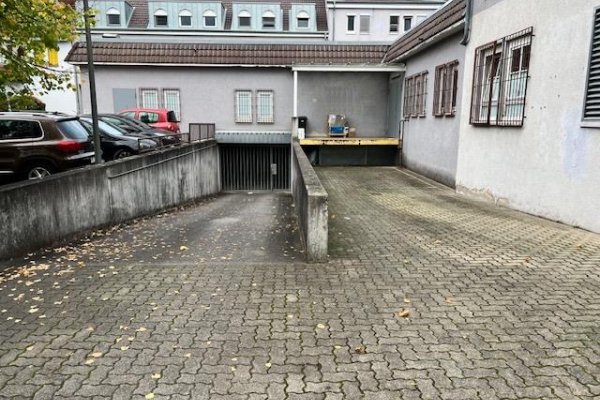 Rampe für Anlieferung