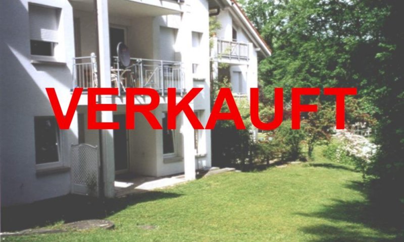 VERKAUFT i. 2024 - 3-Zi-ETW Waldshut Haspel, ruhige Waldrandlage, Südterrasse, beliebte Lage, Keller, Garage