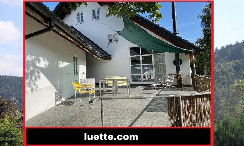 Haus im Haus, separat zugänglich, 2002 erstellt in idyllisch landschaftlicher Lage, Dachsberg, Klosterweiher, sonnig, nebelfrei, Wohnen in gesundem Klima, Büro/Arbeiten, Fussbodenheiz., Schwedenofen, Galerie, Studio, Seminarraum, Werkstatt über der Garage
