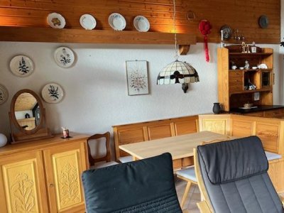 Ferienidyll, 2-Zi-ETW Falkau, 6km b. Schluchsee, ruhig, charmant, sonnig, lichtdurchflutet, alle Bodenbeläge, Terrasse + Blk, Fenster, Heizung erneuert, ebenerdig über eine halbe Treppe zugänglich, in herrlicher Naturlandschaft