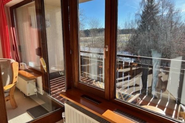 Fernblick im Wohnzimmer