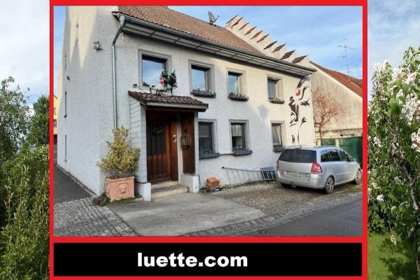 Ält. Haus m. Treppenlift, charmantem Garten, Wintergarten, Werkstatt, 5 Zi., 2 Garagen, ideal für Heimwerker u. Grenzgänger, Zollübergang + 