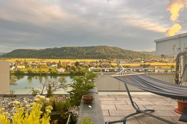 herrlicher Panoramarheinblick