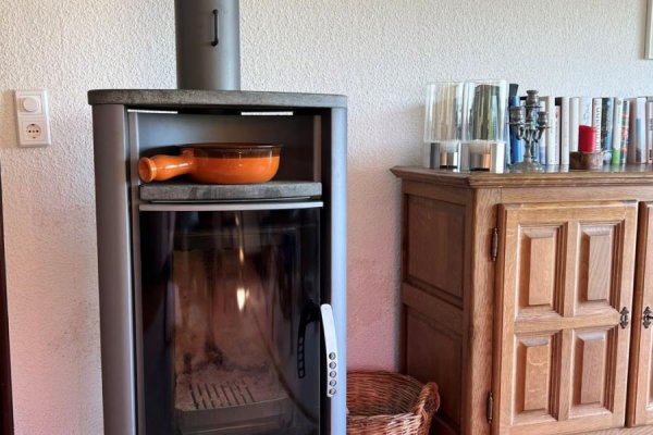 Schwedenofen mit Specksteinplatten