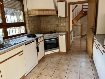 EFH beste, sonnige Lage Horheim, 6 Zi., gr. Blk., Gartenfreisitz + Haus, Platz f. Pool, 2-Zi-ELW, Schwedenofen, Wintergarten, Terrasse, 2 Garagen, Carport, Areal ca. 800m²
