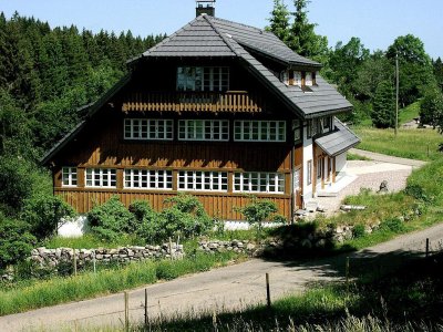 EFH - Architektenhaus, hochw. Innengestaltung u. Ausführung, Ihre neue Wohlfühloase Büro, Studio, Nähe Schluchsee ca. 18km, ca. 4,5km St. Blasien, Feldberg, Bauerei Waldhaus, Badesee 
