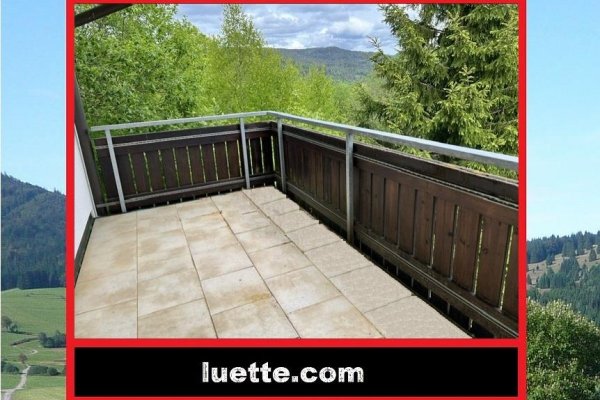 Gediegene 3-Zi-ETW, ebenerdiger bergseitiger Zugang, talseitig 2-geschossig, ruhige Waldrandlage, Massivholz-Parkett, großer teilweise überdachter Balkon, kleine gepflegte Wohneinheit, Carport, solide verwaltet