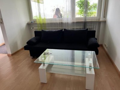 Attraktive sep. zugängl. 1-Zi-Terrassen-Whg Waldshut-Haspel, ruhig, beliebte stadtnahe Lage, gr. überd. Sonnenterrasse, Windfang, EBK, teilmöbliert, Fenster erneuert K-Wert 1,0
